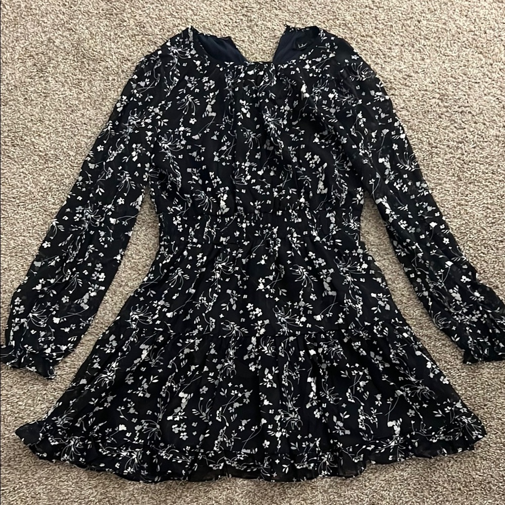 Lulu's Navy and White Dress